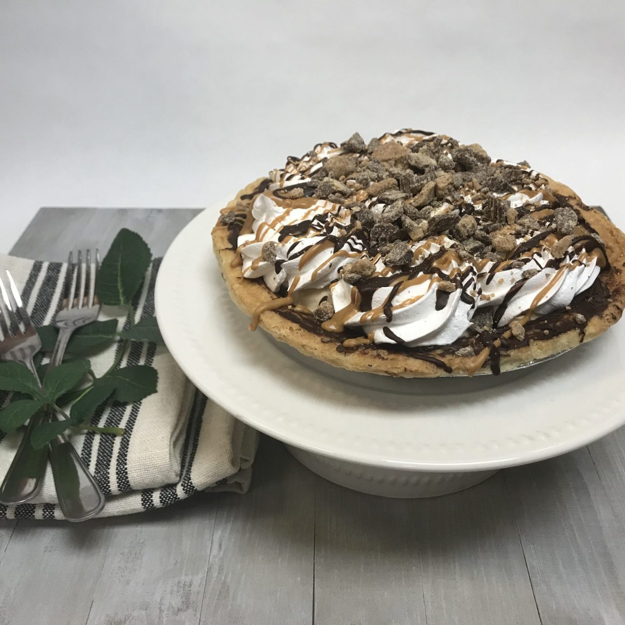 Chocolate Peanut Butter Pie Piazza's Bakery