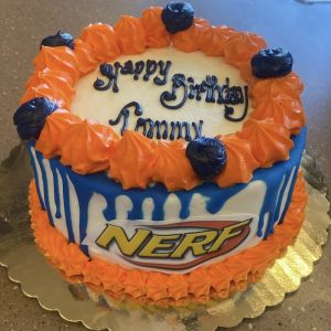 Nerf drip cake